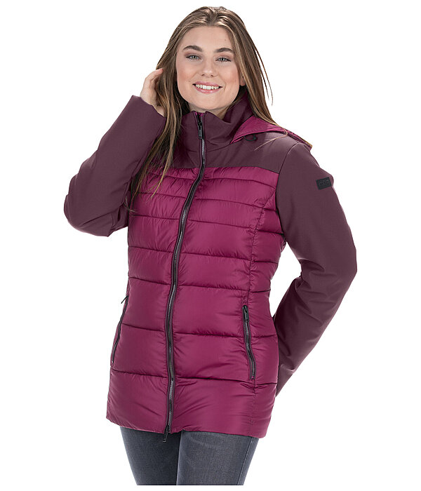 softshell combi jas Julie met capuchon