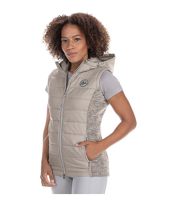 combi bodywarmer Cleo met capuchon