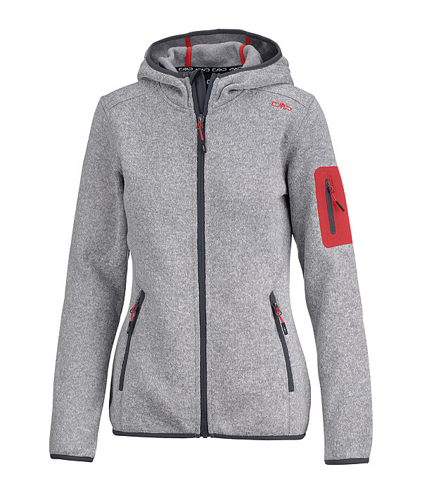 fleecejas Jolie met capuchon