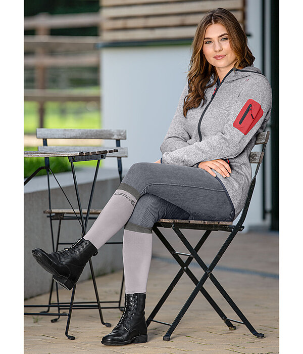 fleecejas Jolie met capuchon