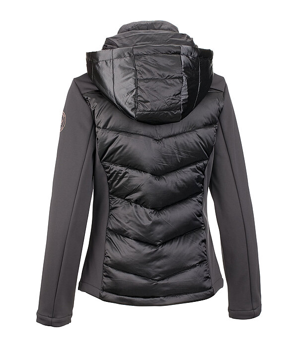 softshell combi jas Leonie met capuchon