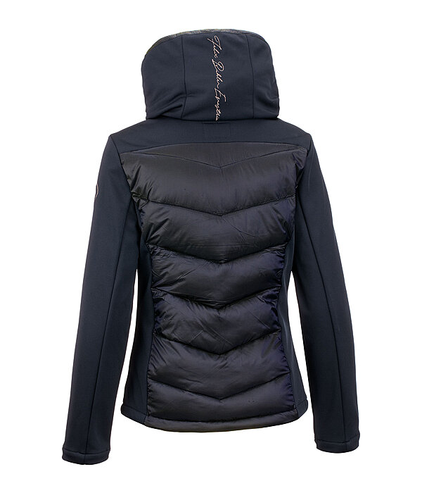 softshell combi jas Leonie met capuchon