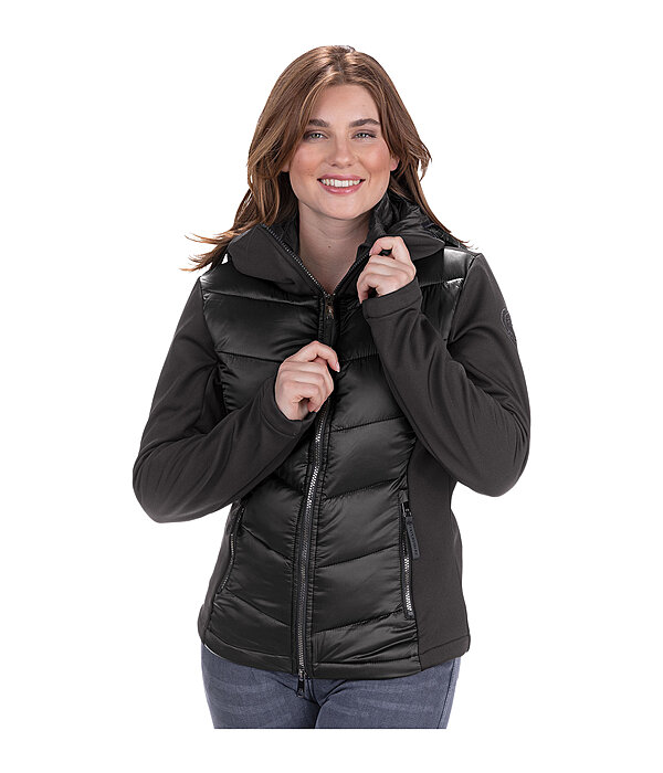 softshell combi jas Leonie met capuchon