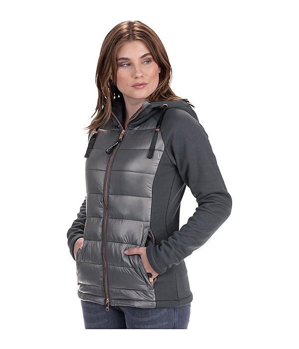 combi stretchjas Jenna met capuchon