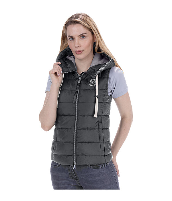 bodywarmer Merle met capuchon