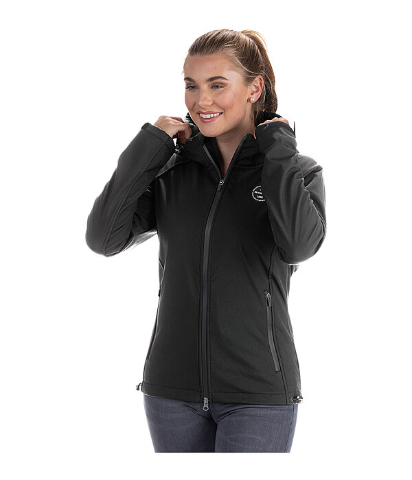 softshell jas Laura II met capuchon