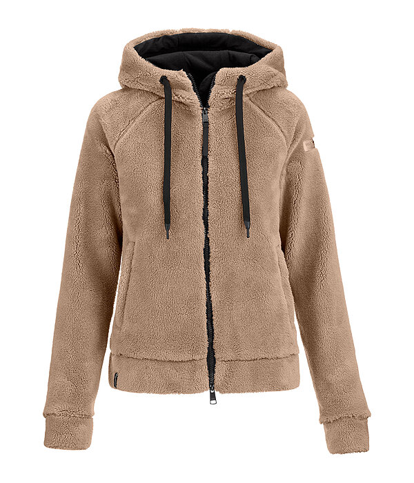 teddyfleece jas Lucie met capuchon