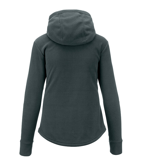 fleecejas Kat met capuchon