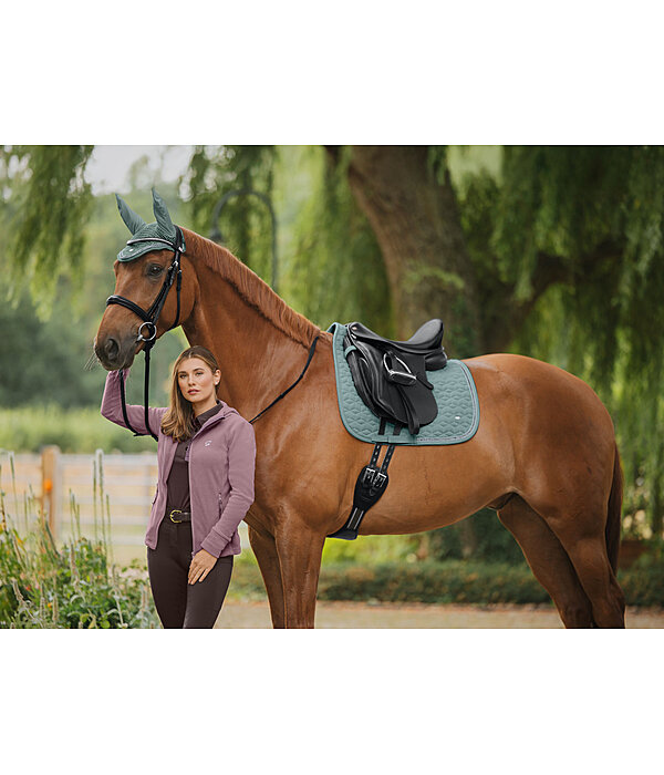 fleecejas Kat met capuchon