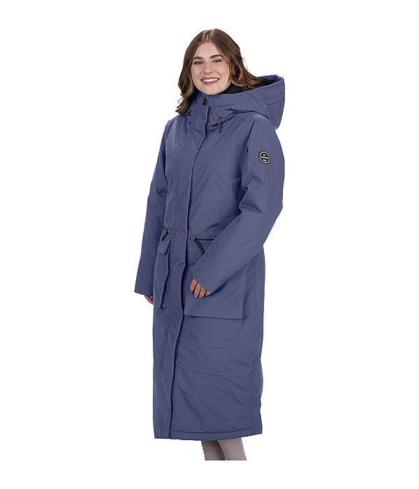 functionele lange parka Claudi met capuchon