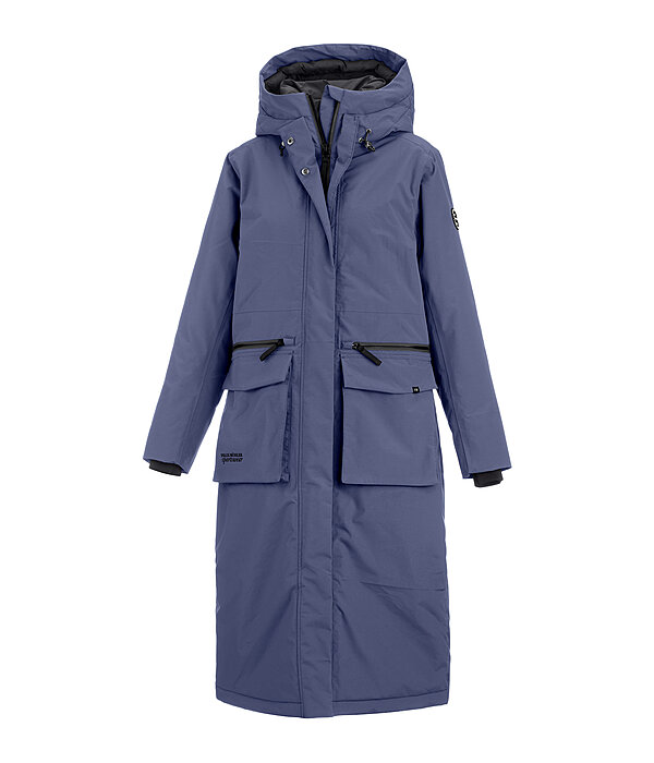 functionele lange parka Claudi met capuchon