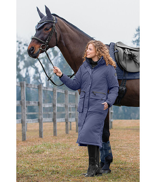 functionele lange parka Claudi met capuchon