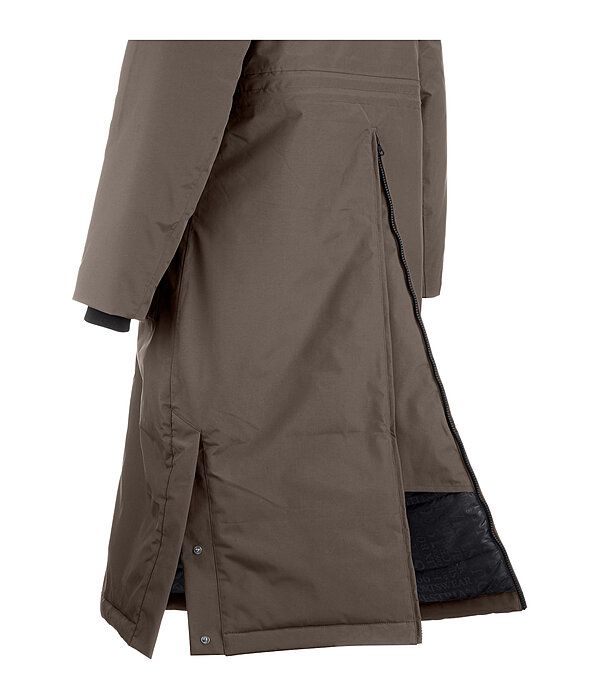 functionele lange parka Claudi met capuchon
