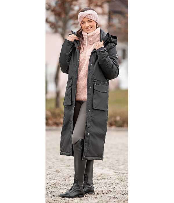 functionele lange parka Claudi met capuchon