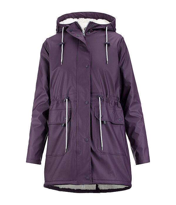 teddyfleece regenjas Stella II met capuchon