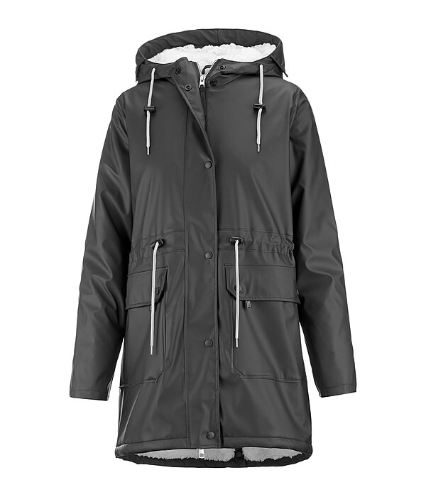teddyfleece regenjas Stella II met capuchon