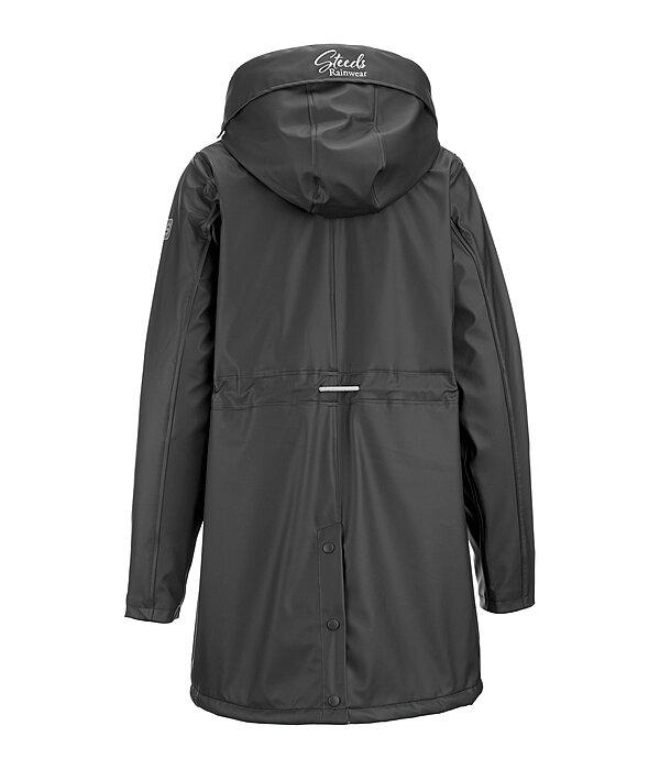 teddyfleece regenjas Stella II met capuchon