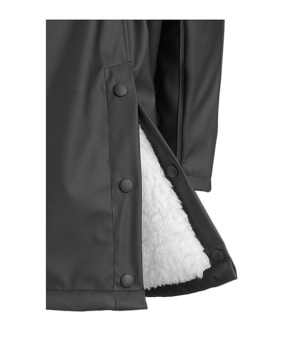 teddyfleece regenjas Stella II met capuchon