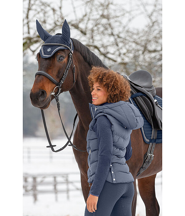 Lena bodywarmer met capuchon