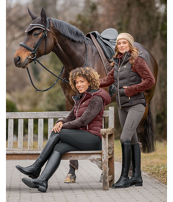 Lena bodywarmer met capuchon