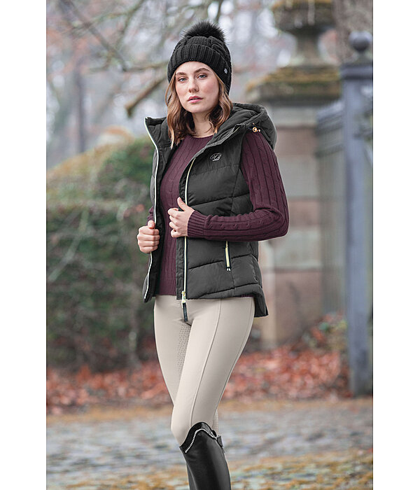 Lena bodywarmer met capuchon