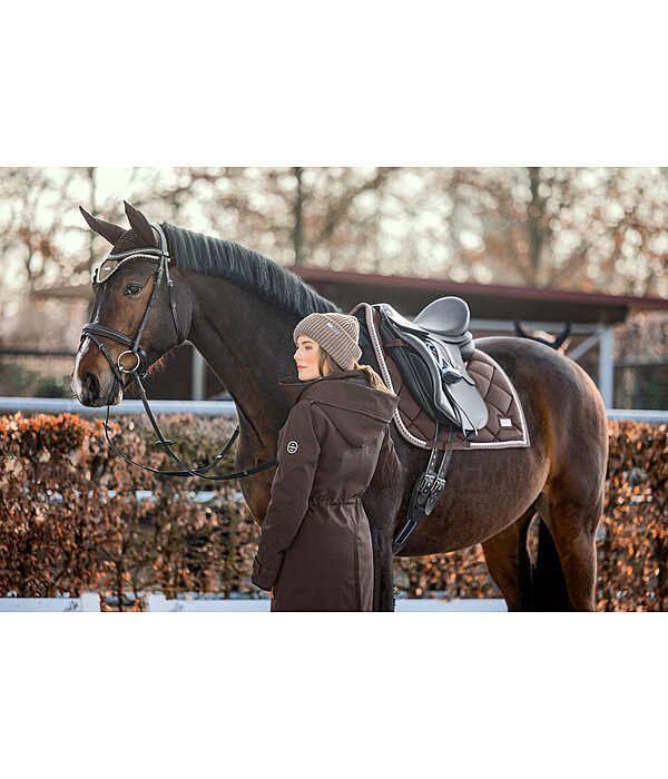softshell rij-jas Aurelie met capuchon