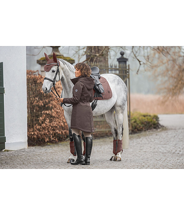 softshell rij-jas Aurelie met capuchon
