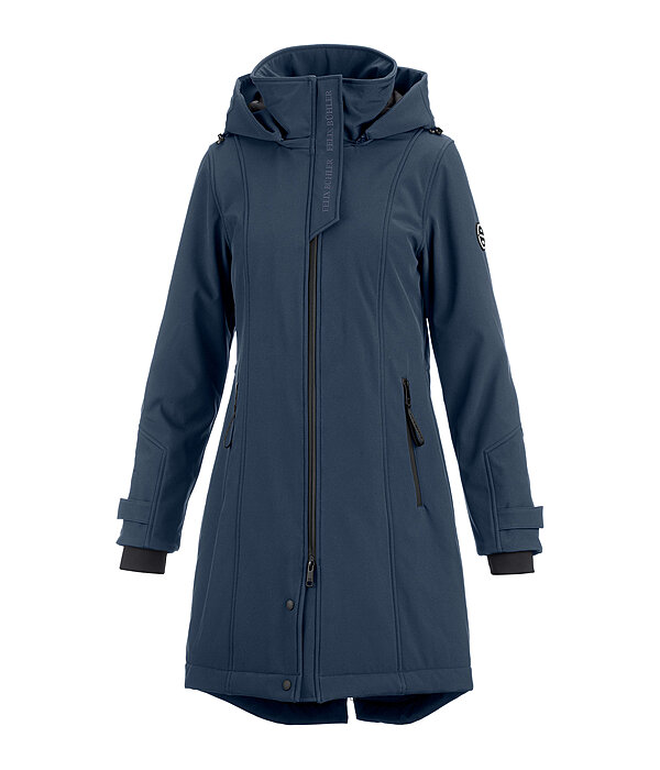softshell rij-jas Aurelie met capuchon