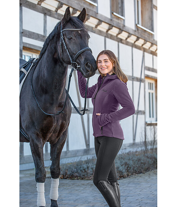 winter fleecejas Kiki met capuchon