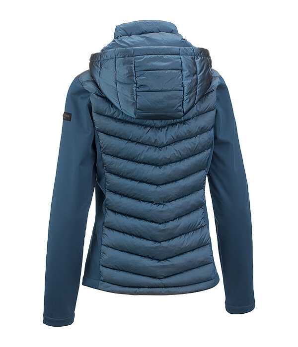 softshell combi rij-jas Cora met capuchon