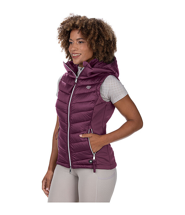 softshell combi bodywarmer Zoey met capuchon