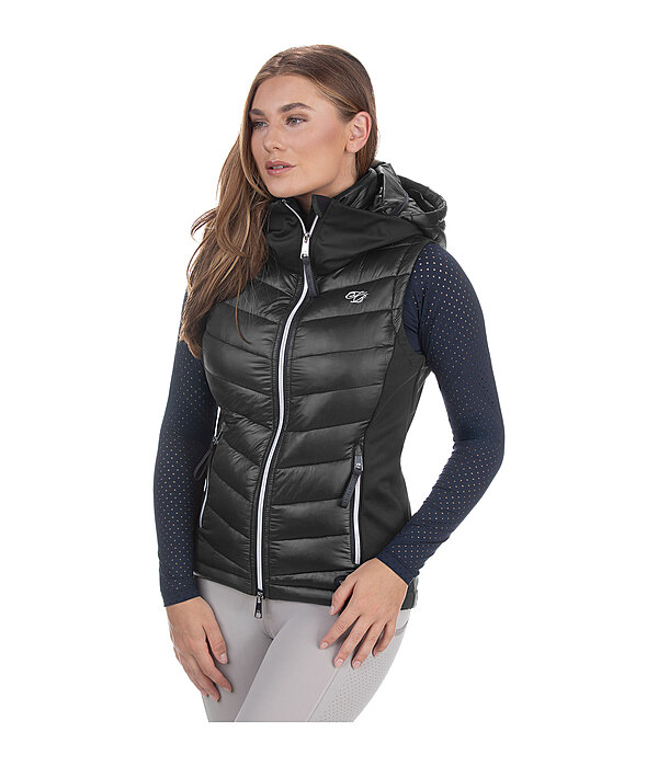 softshell combi bodywarmer Zoey met capuchon