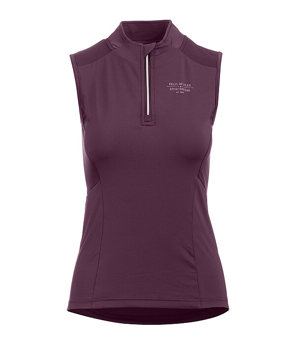 functioneel shirt Lana met rits