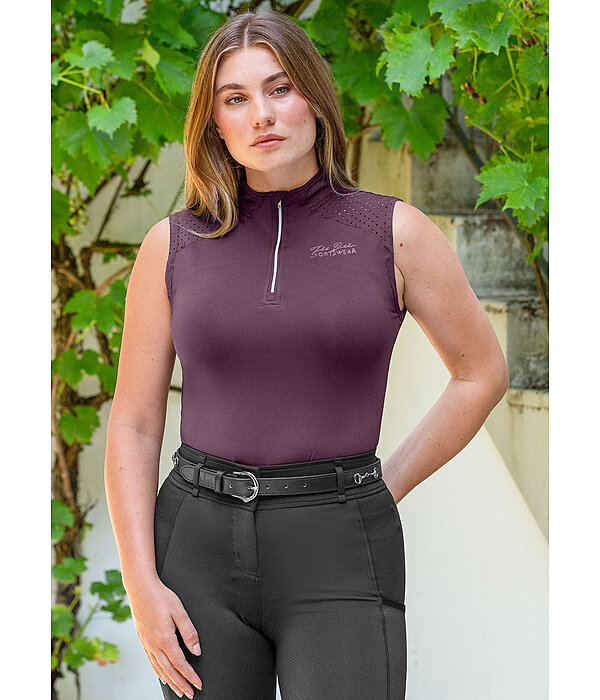 functioneel shirt Lana met rits