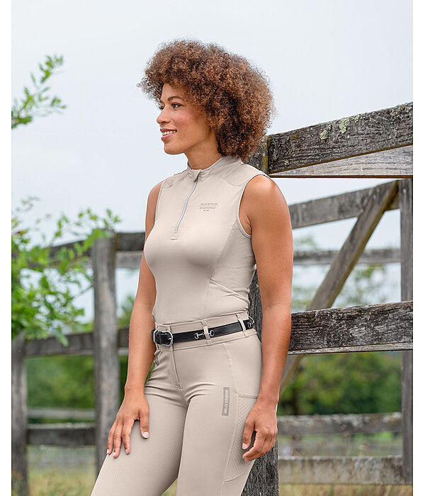 functioneel shirt Lana met rits