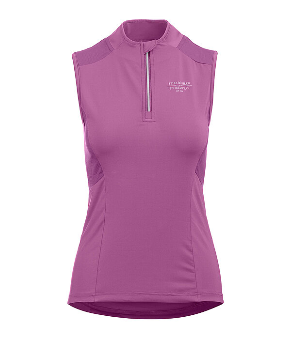 functioneel shirt Lana met rits