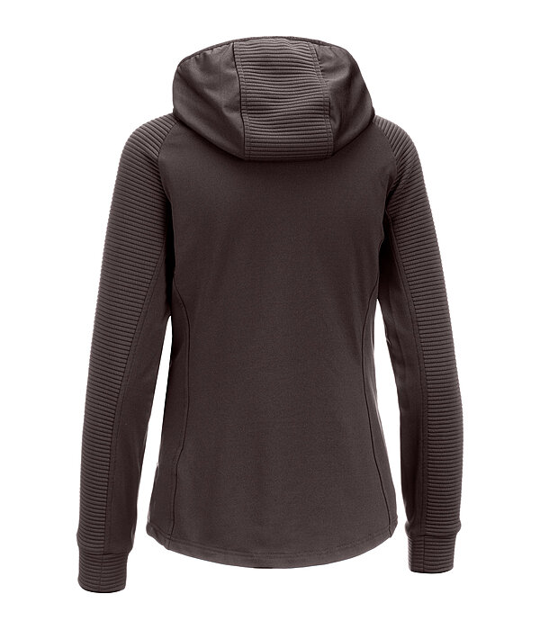 combi stretchjas Lene met capuchon