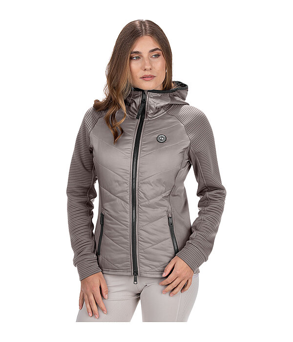 combi stretchjas Lene met capuchon