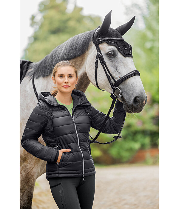 2 in 1 gewatteerde jas Cecile met capuchon