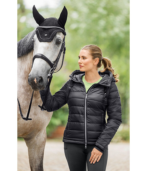 2 in 1 gewatteerde jas Cecile met capuchon