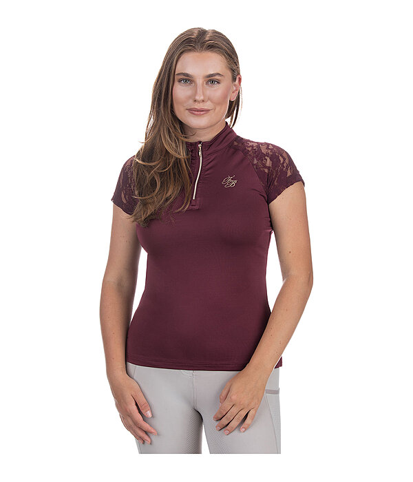 functioneel shirt Christine met rits