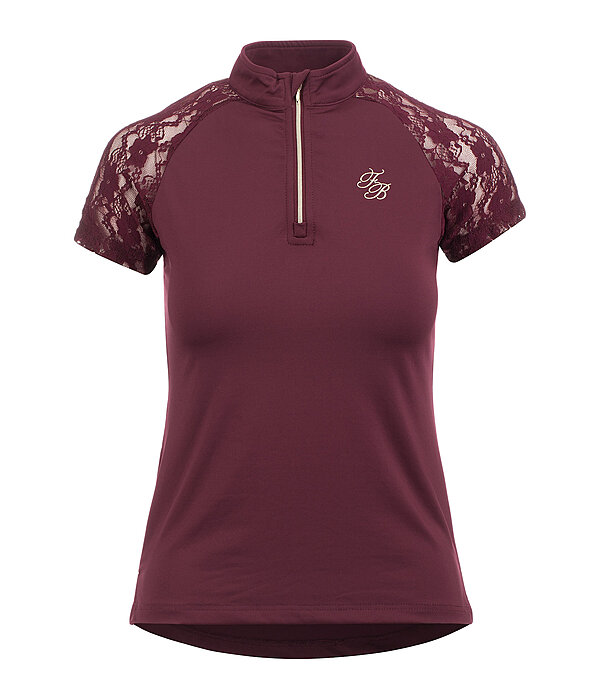 functioneel shirt Christine met rits