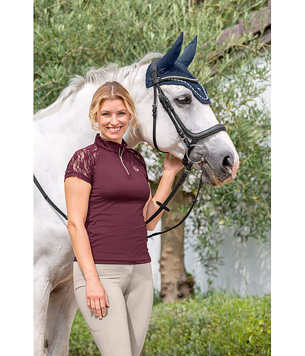 functioneel shirt Christine met rits