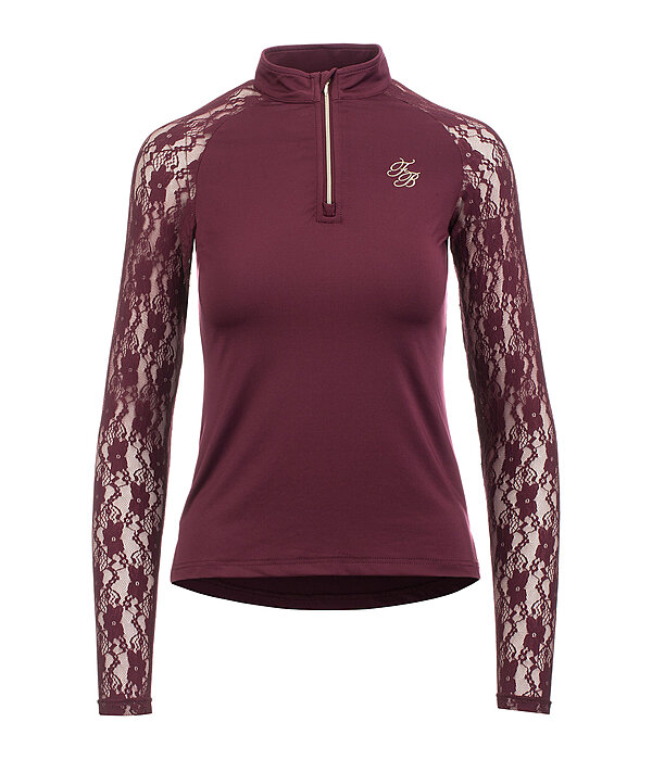 functioneel longsleeve Sanne met rits