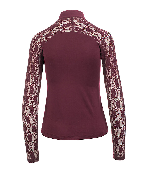 functioneel longsleeve Sanne met rits