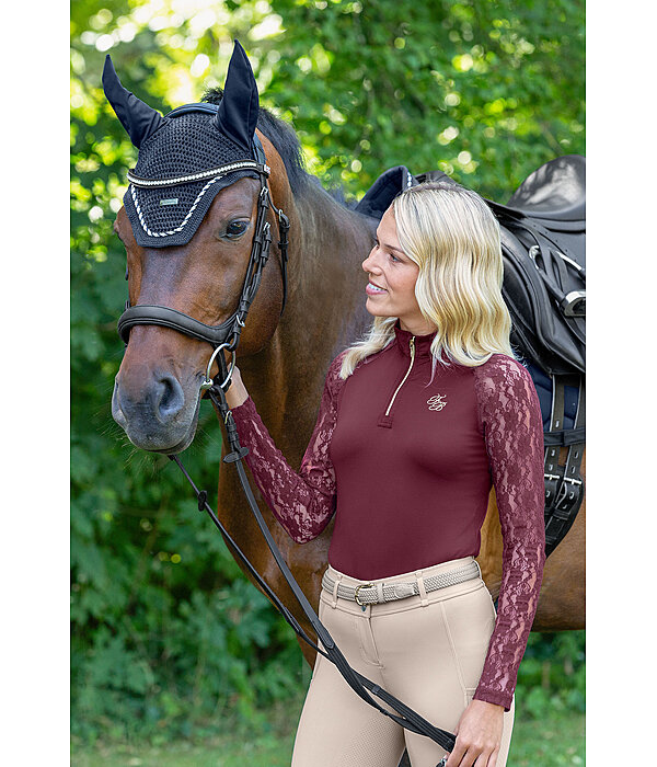 functioneel longsleeve Sanne met rits