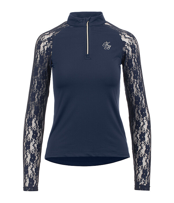 functioneel longsleeve Sanne met rits