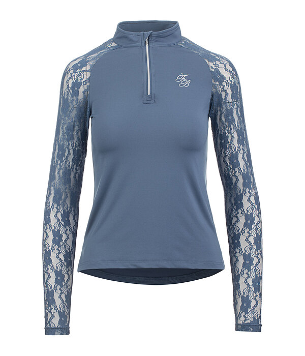 functioneel longsleeve Sanne met rits