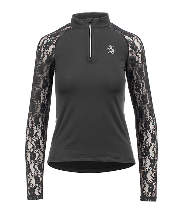 functioneel longsleeve Sanne met rits