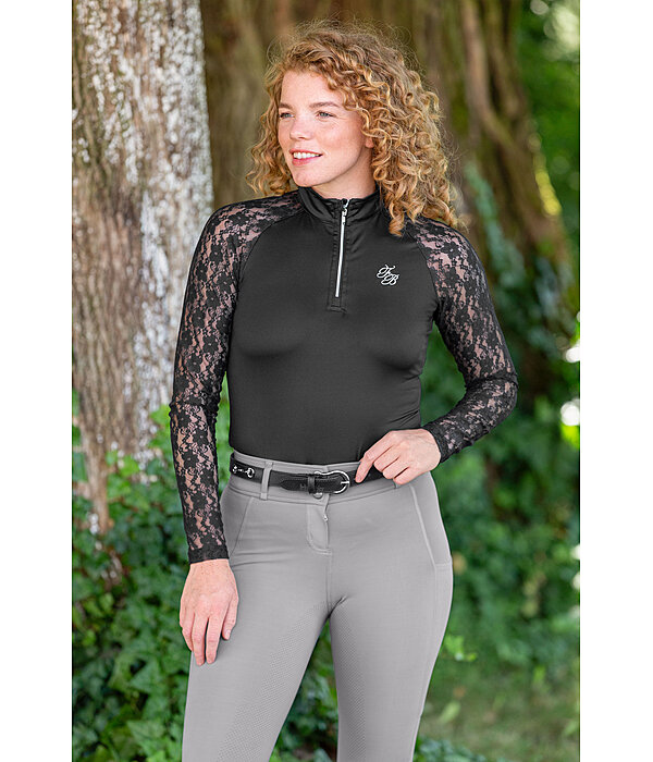 functioneel longsleeve Sanne met rits